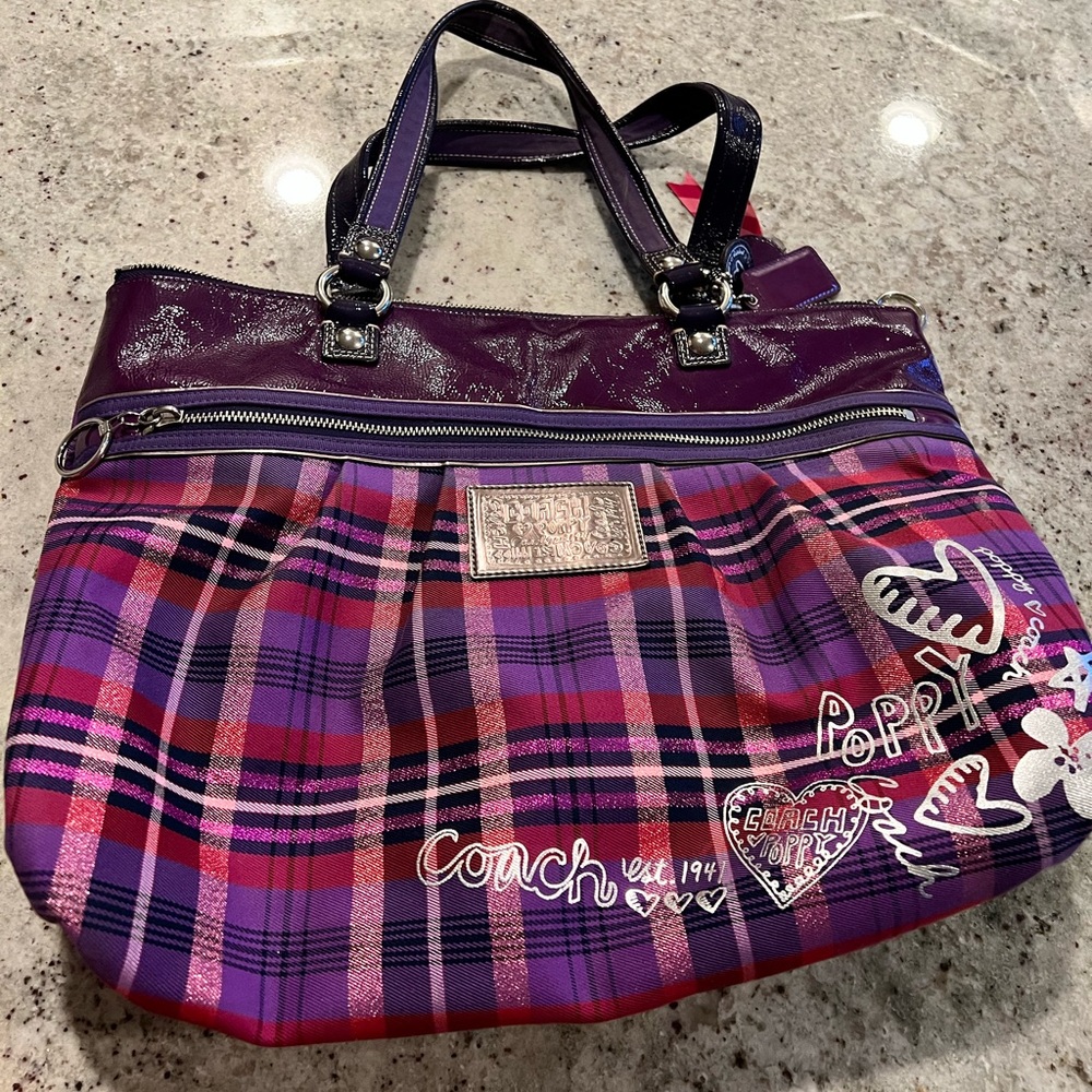 COACH Poppy bag- excellent condition!